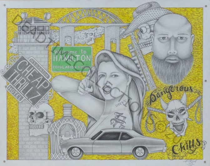 JEREMY HALL SELF PORTRAIT